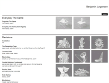 Tablet Screenshot of benjurgensen.com